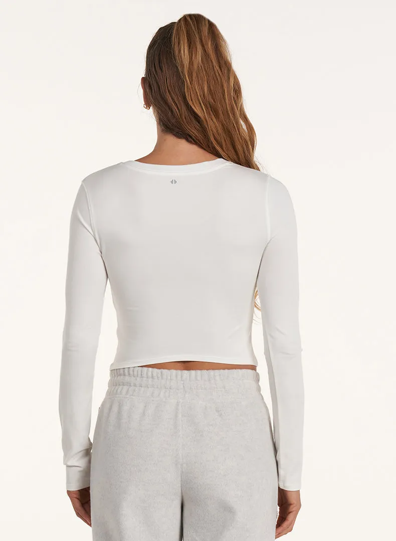 Essential Cropped Long Sleeve