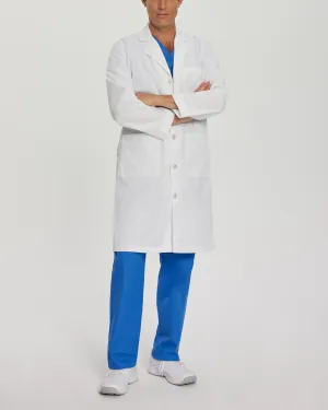 Essential Lab Coats 3140 Men's 3 Pocket Full Length White Coat White