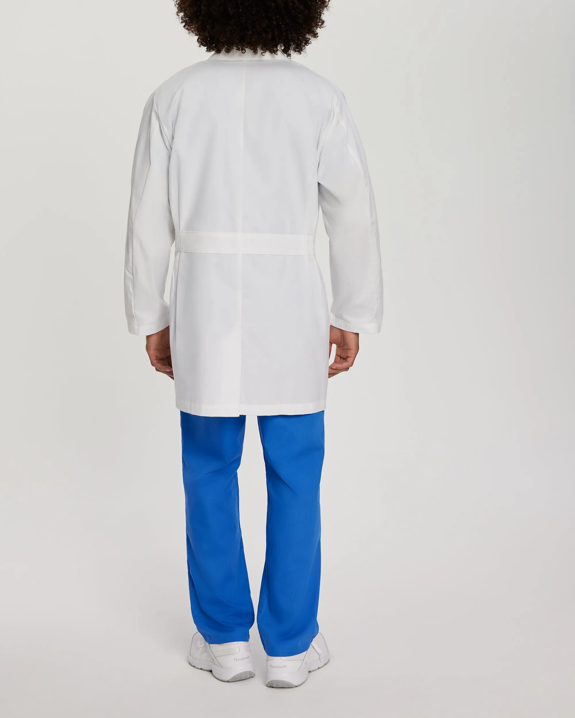 Essential Lab Coats 3148 Men's 3 Pocket Mid Length White Coat White
