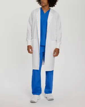Essential Lab Coats 3178 Unisex 2 Pocket Full Length White Coat White