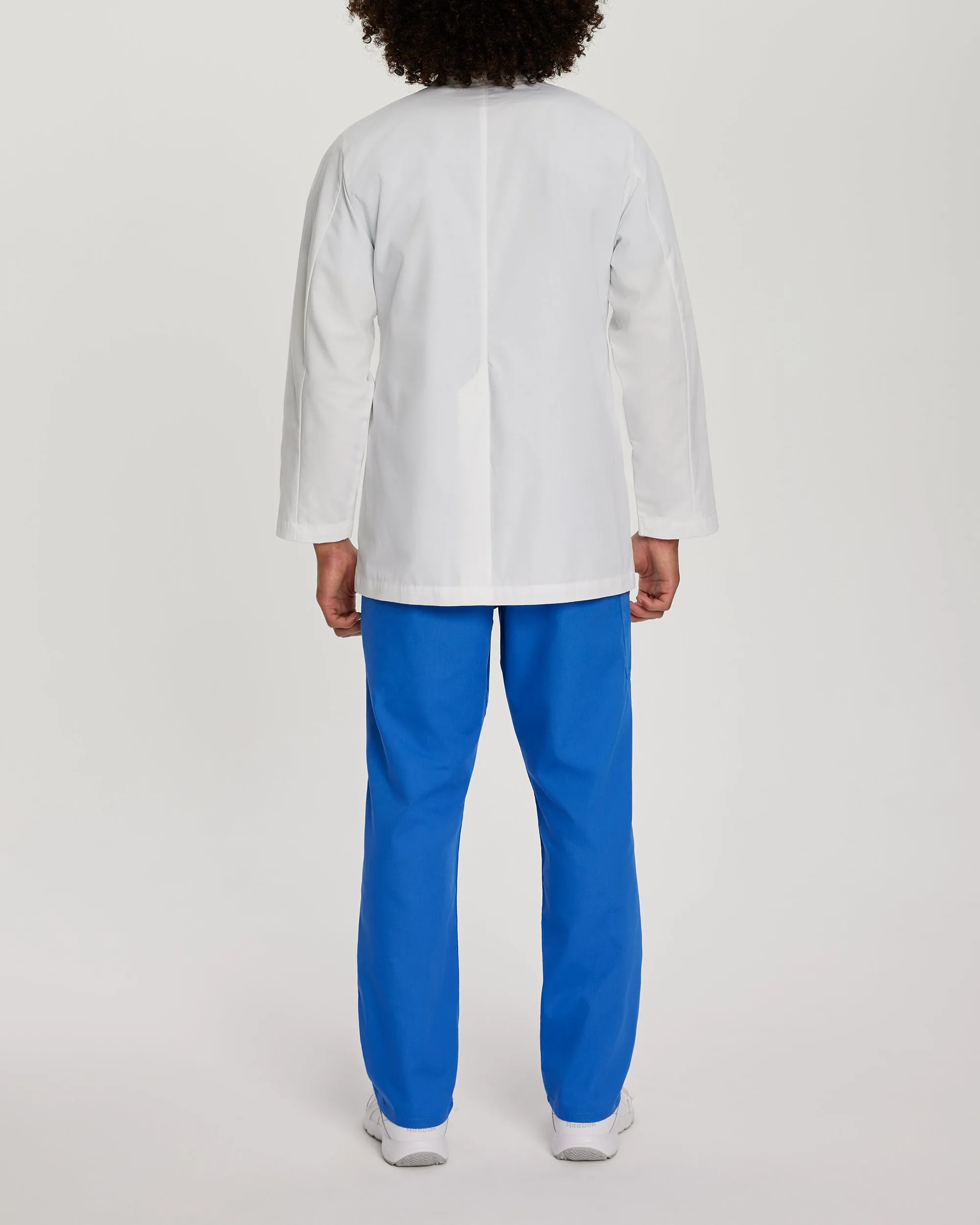 Essential Lab Coats 3224 Men's 5 Pocket Consultation Jacket White