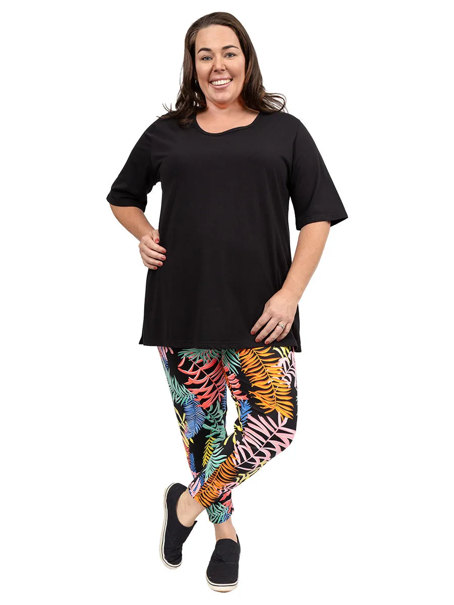 Everyday Tee - Black - Cotton Polyester