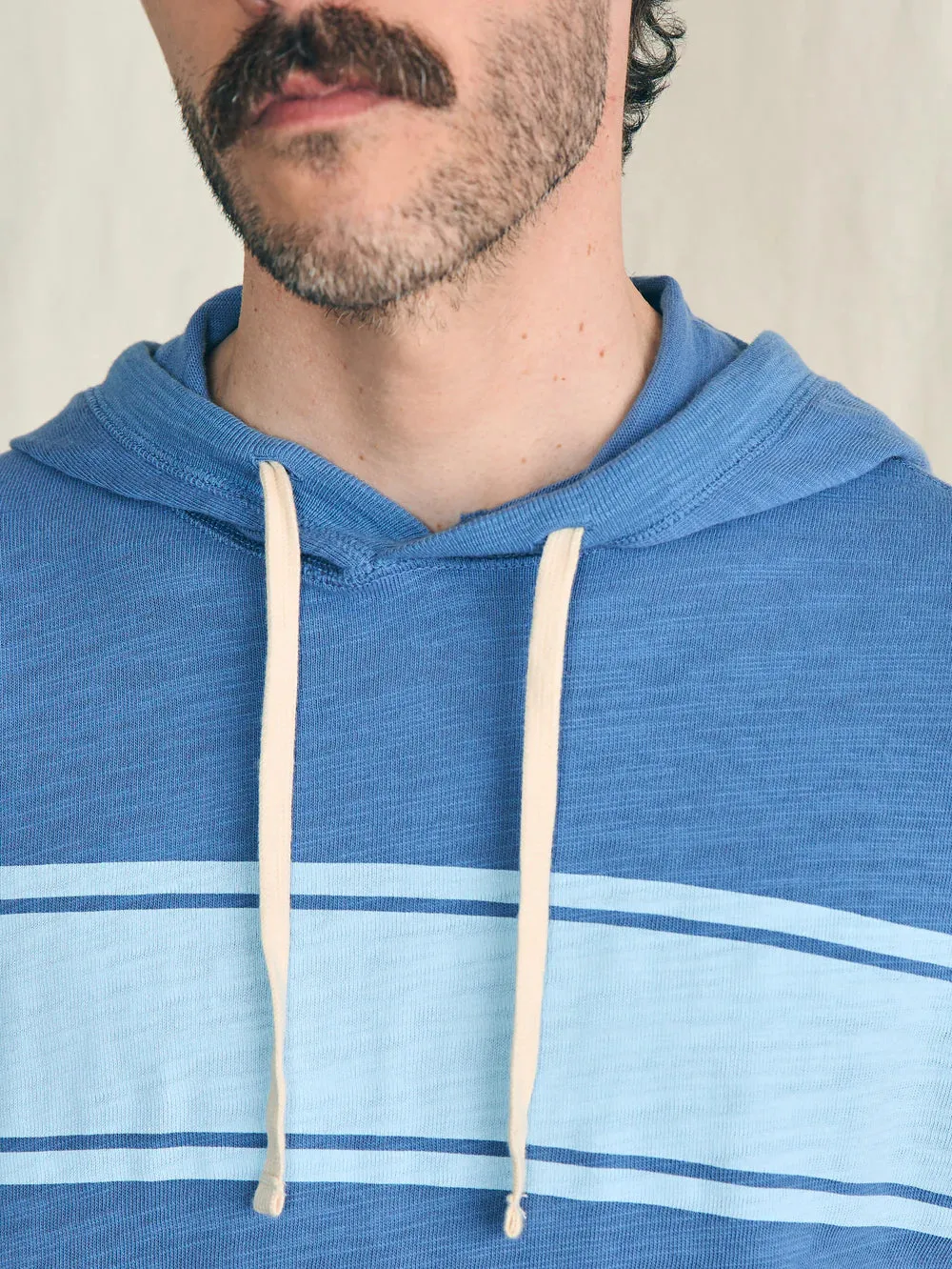 Faherty Men Sunwashed Slub Hoodie