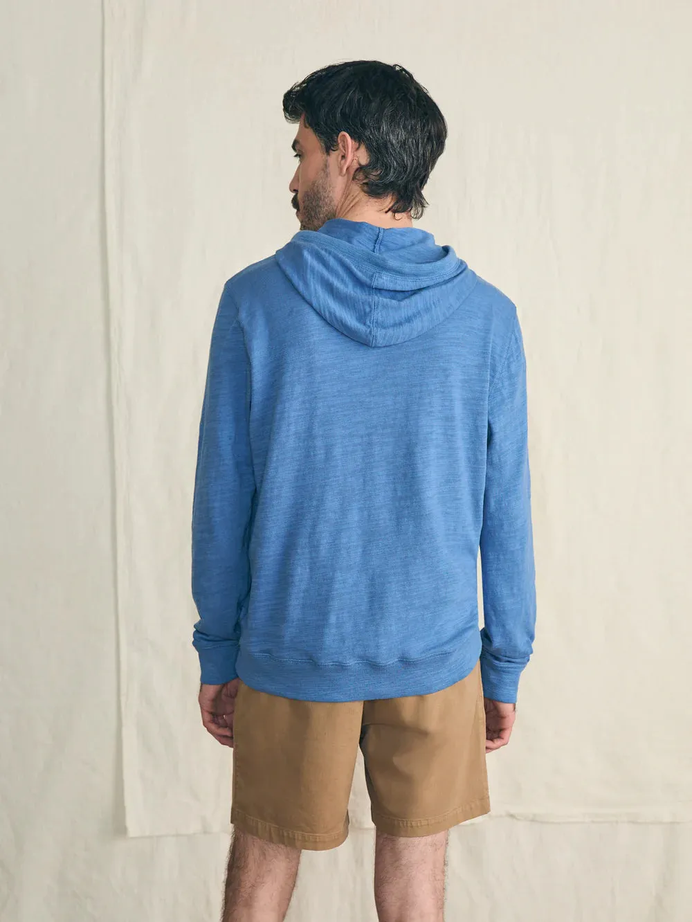Faherty Men Sunwashed Slub Hoodie