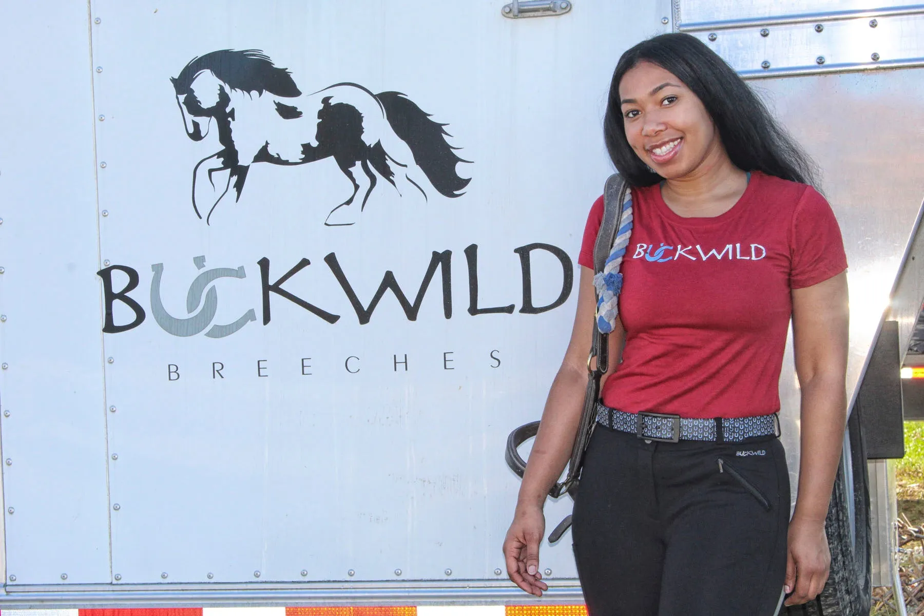 Favorite Tee | Scoop Neck | “Put Me Back on My Horse" Maroon