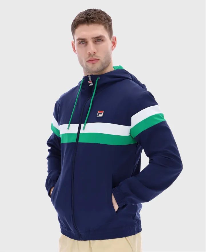 Fila Umpire Jacket Navy/Jelly Bean/White
