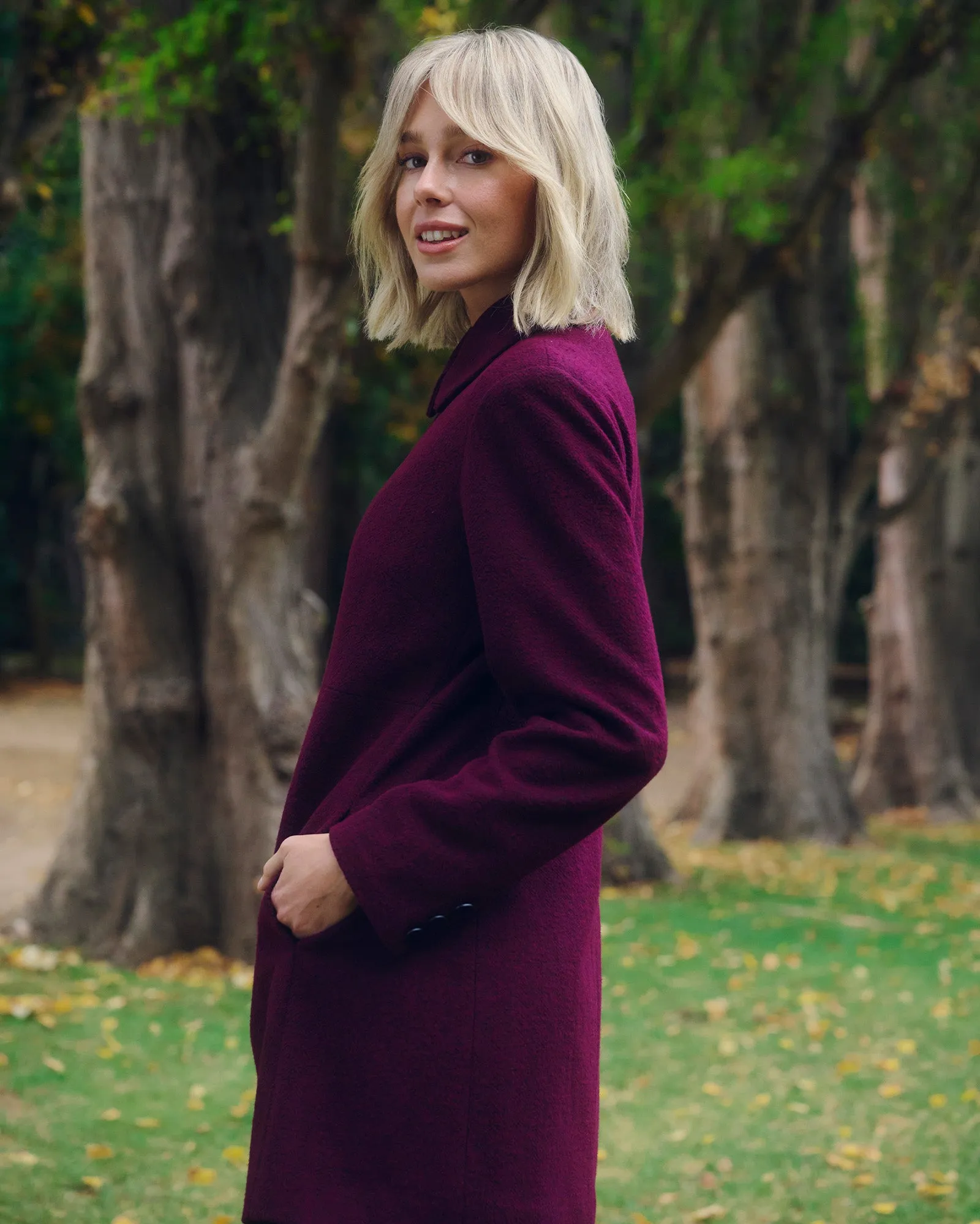 Floater High Neck Coat