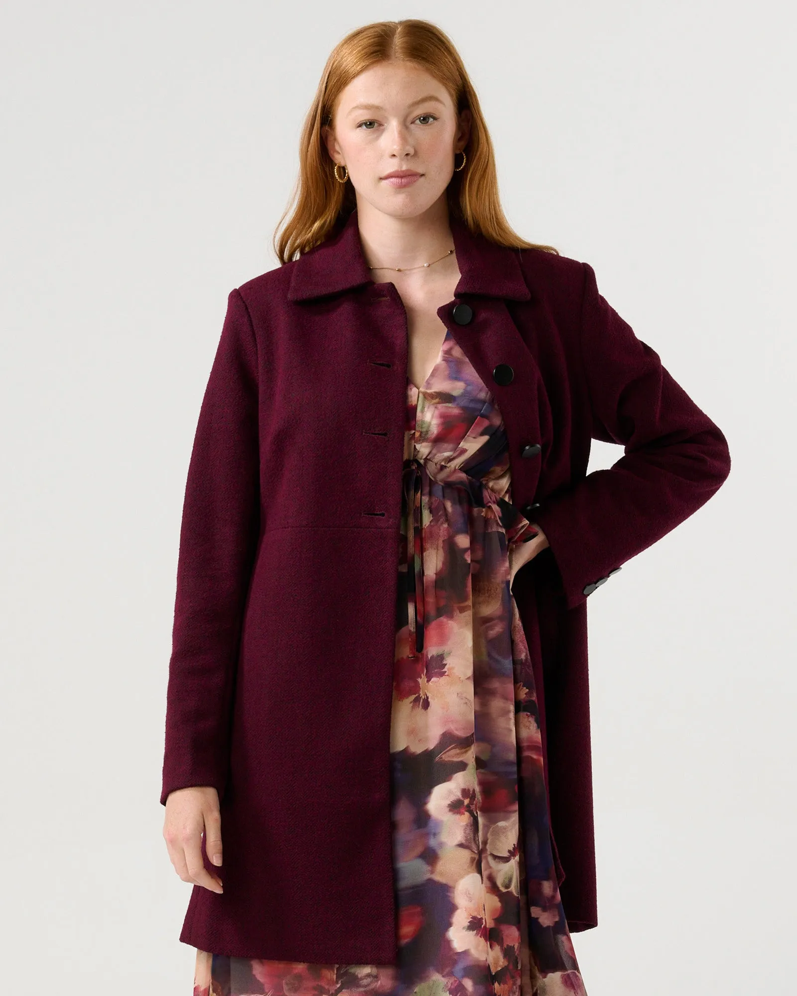 Floater High Neck Coat