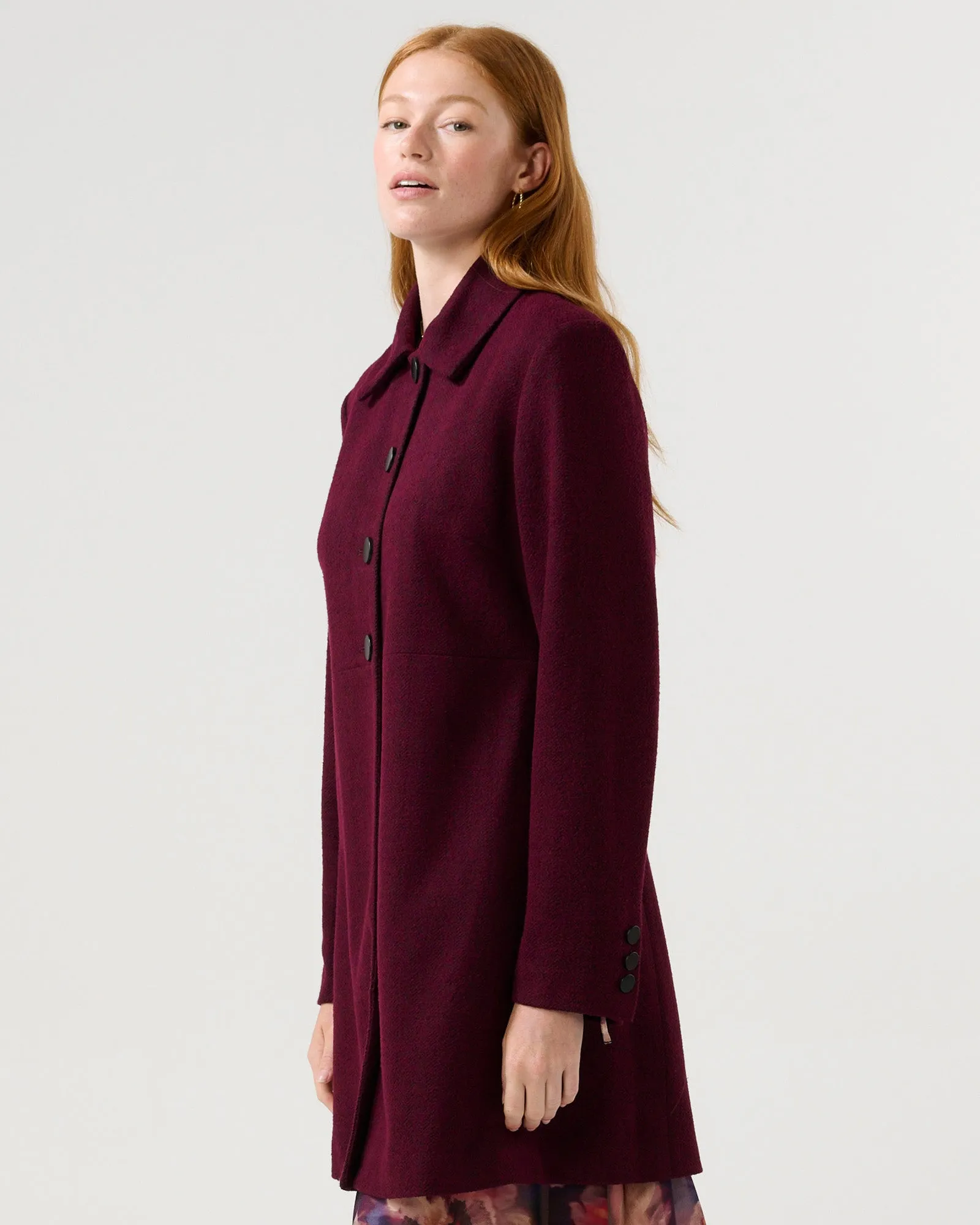Floater High Neck Coat