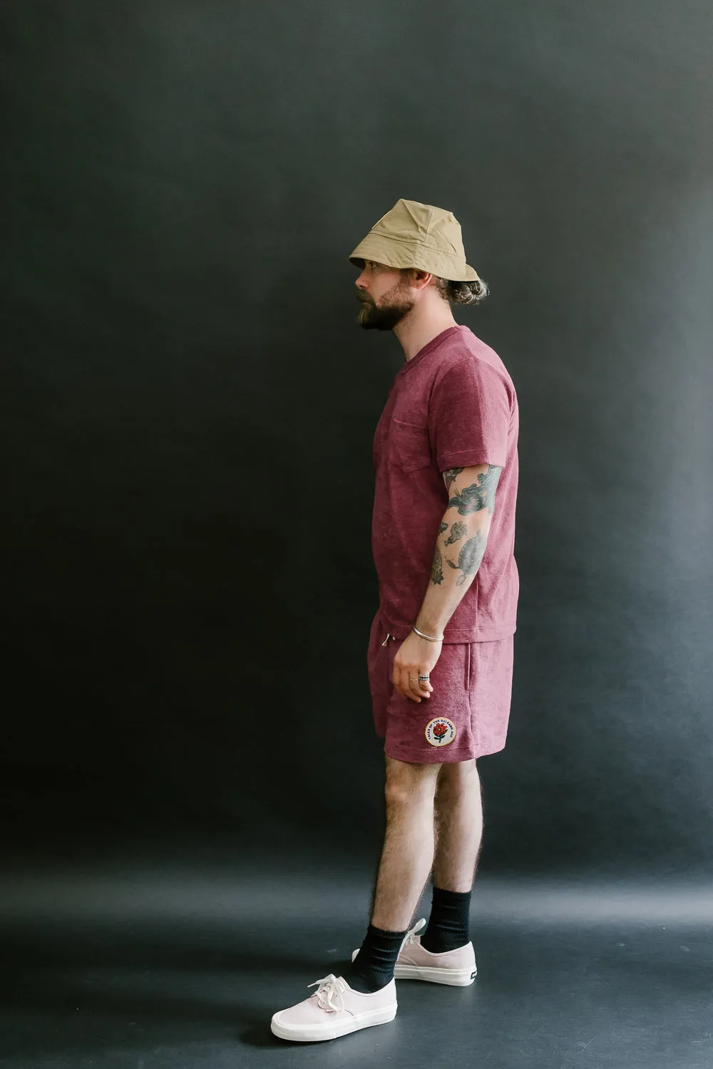 Fons Towel T-Shirt - Cherry
