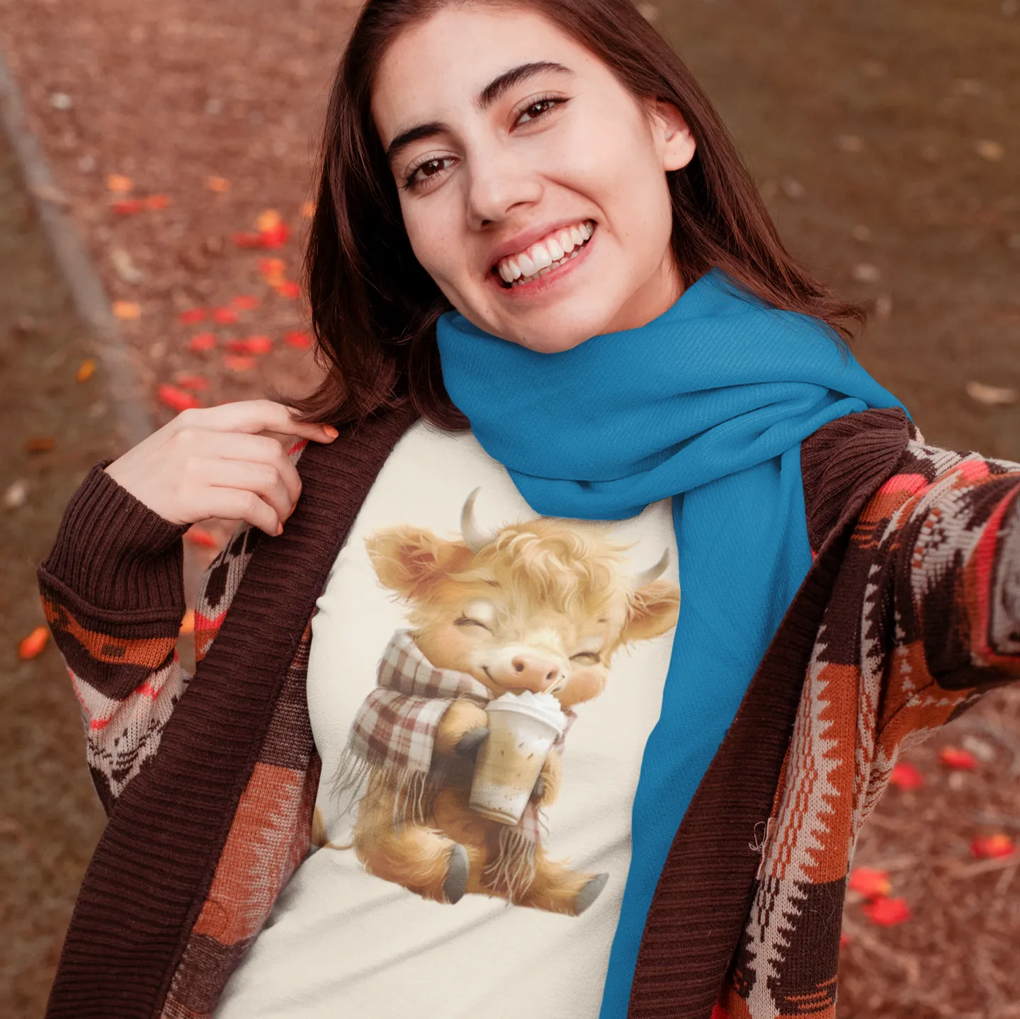 Frappe Calf Tshirt or Sweatshirt.
