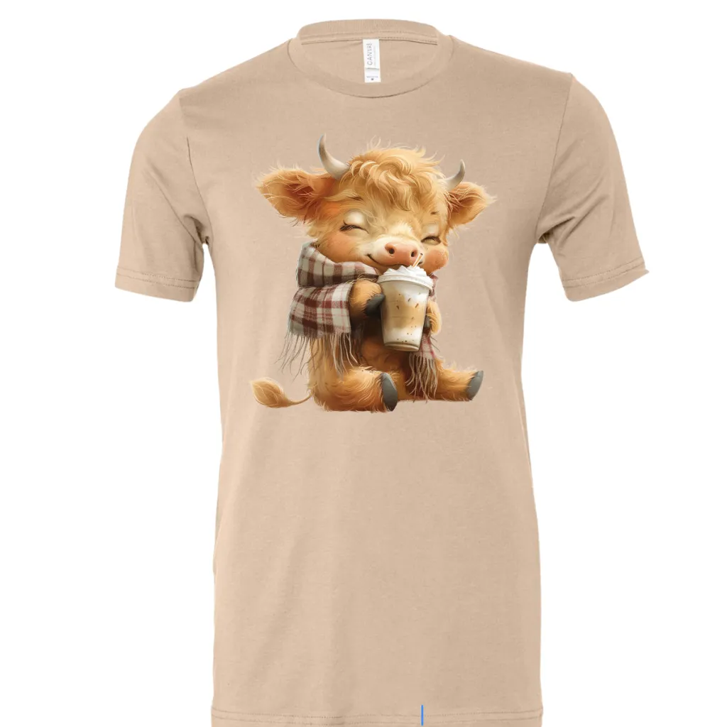 Frappe Calf Tshirt or Sweatshirt.