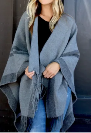 Fringy Poncho