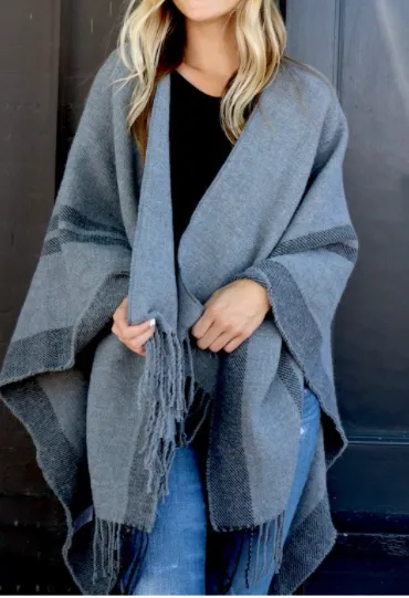 Fringy Poncho