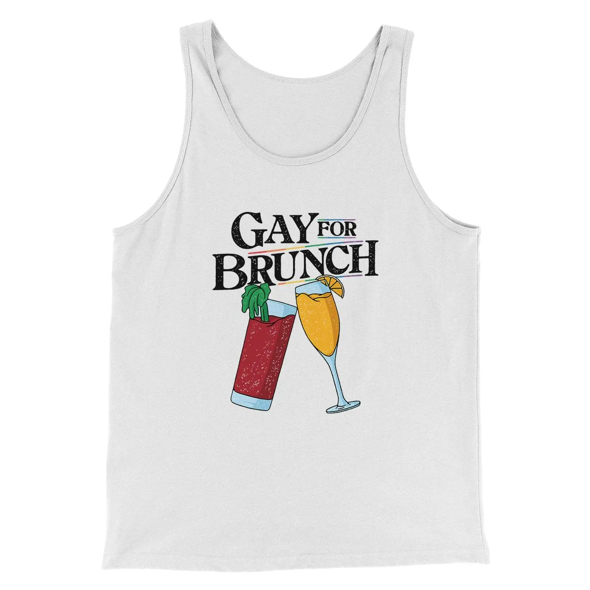 Gay For Brunch Men/Unisex Tank