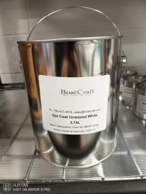 Gel Coat - White Unwaxed