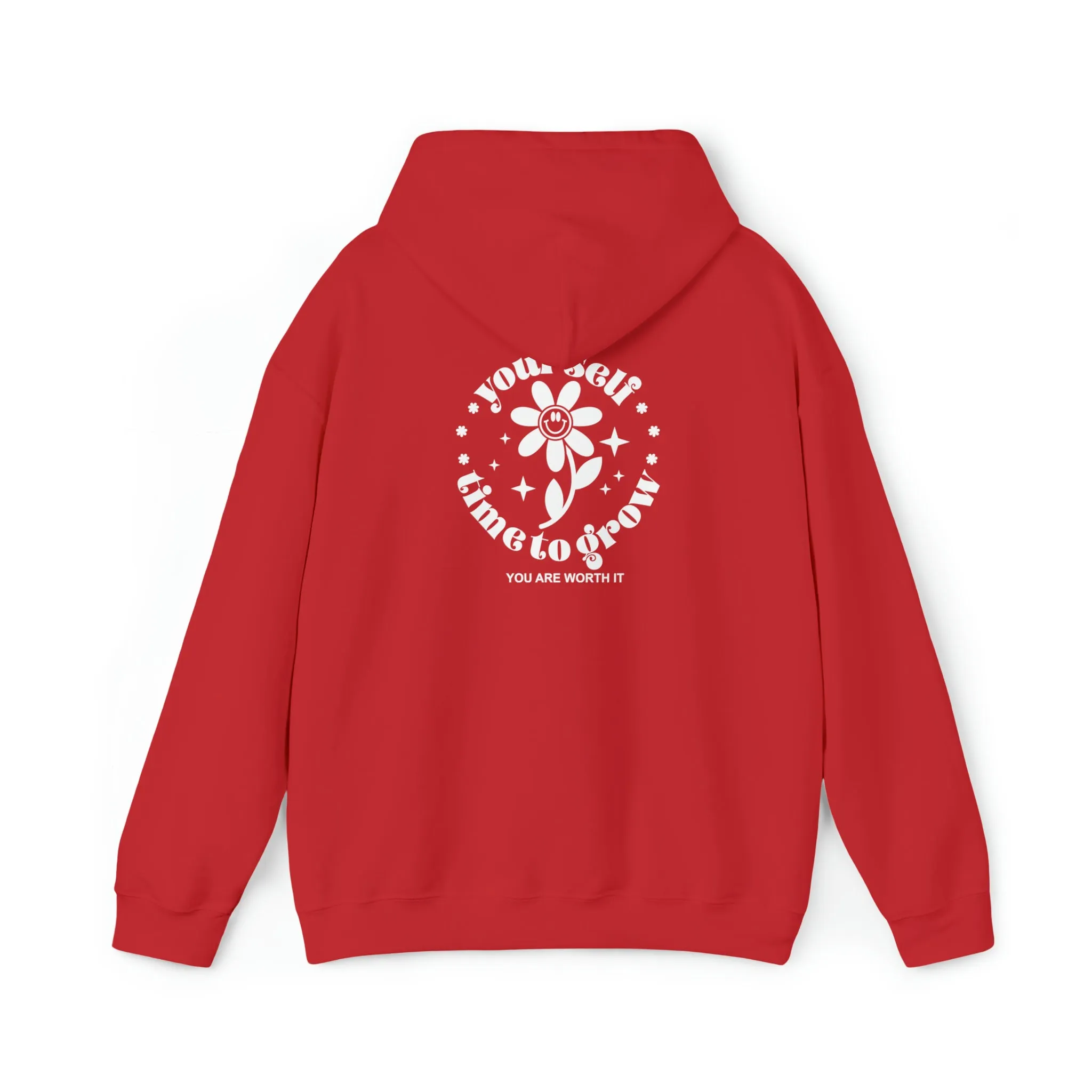 Give yourself time to grow- Unisex Heavy Blend™ Hooded Sweatshirt