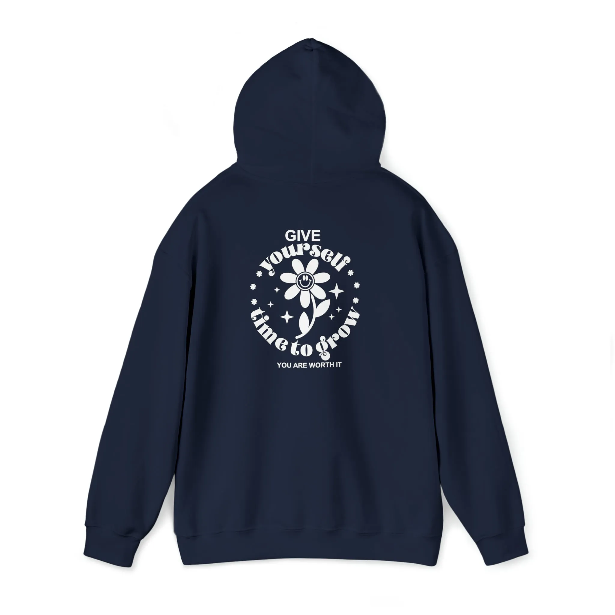 Give yourself time to grow- Unisex Heavy Blend™ Hooded Sweatshirt