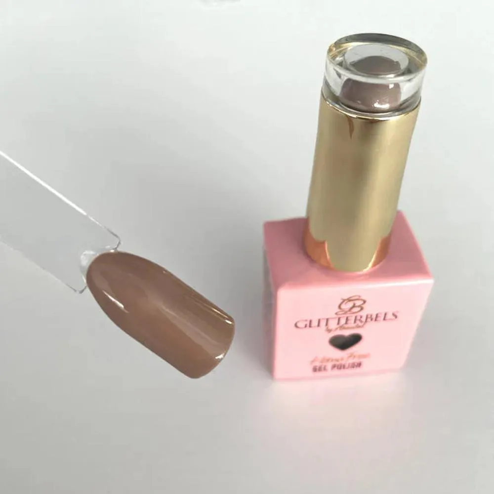 Glitterbels Gel Polish Hema Free - Frosted Cookie / 0.27 oz.