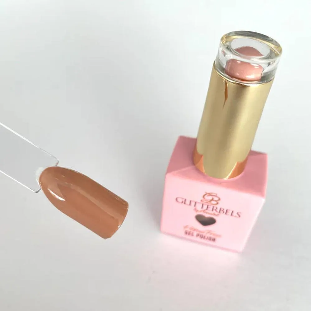 Glitterbels Hema-Free Gel Polish - Caramel Cuteness / 0.27 fl. oz.