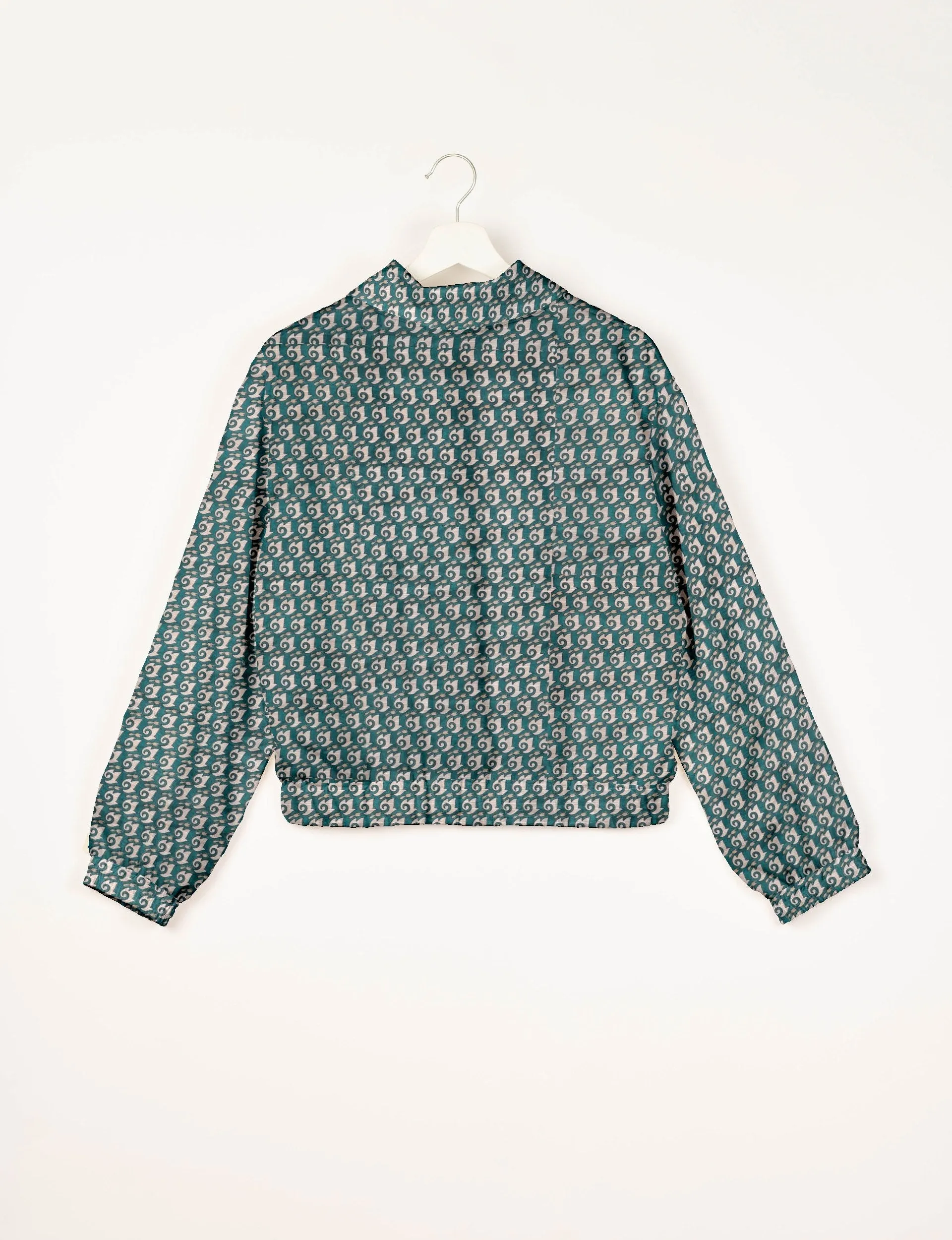 GOLD HEART BOMBER JACKET