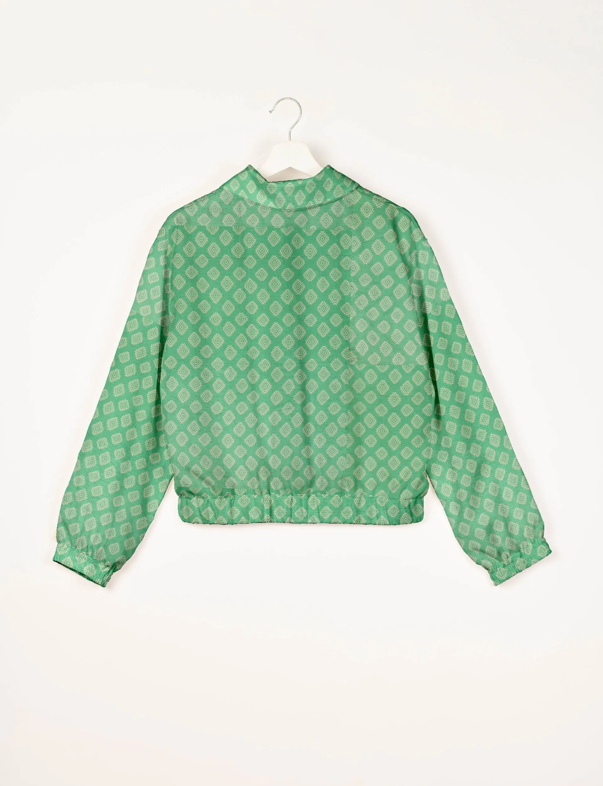 GOLD HEART BOMBER JACKET