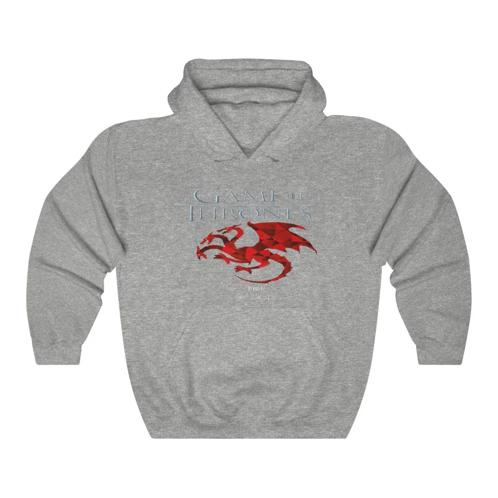 GOT House Targaryen Fire and Blood Hoodie