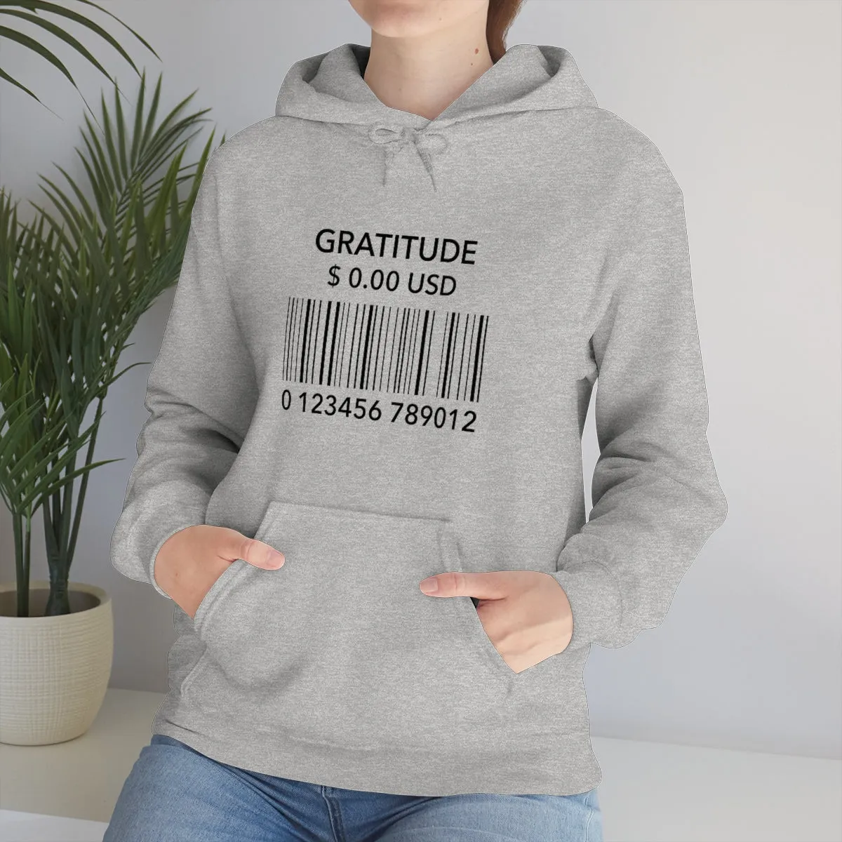 Gratitude Is Free Hooded Sweatshirt