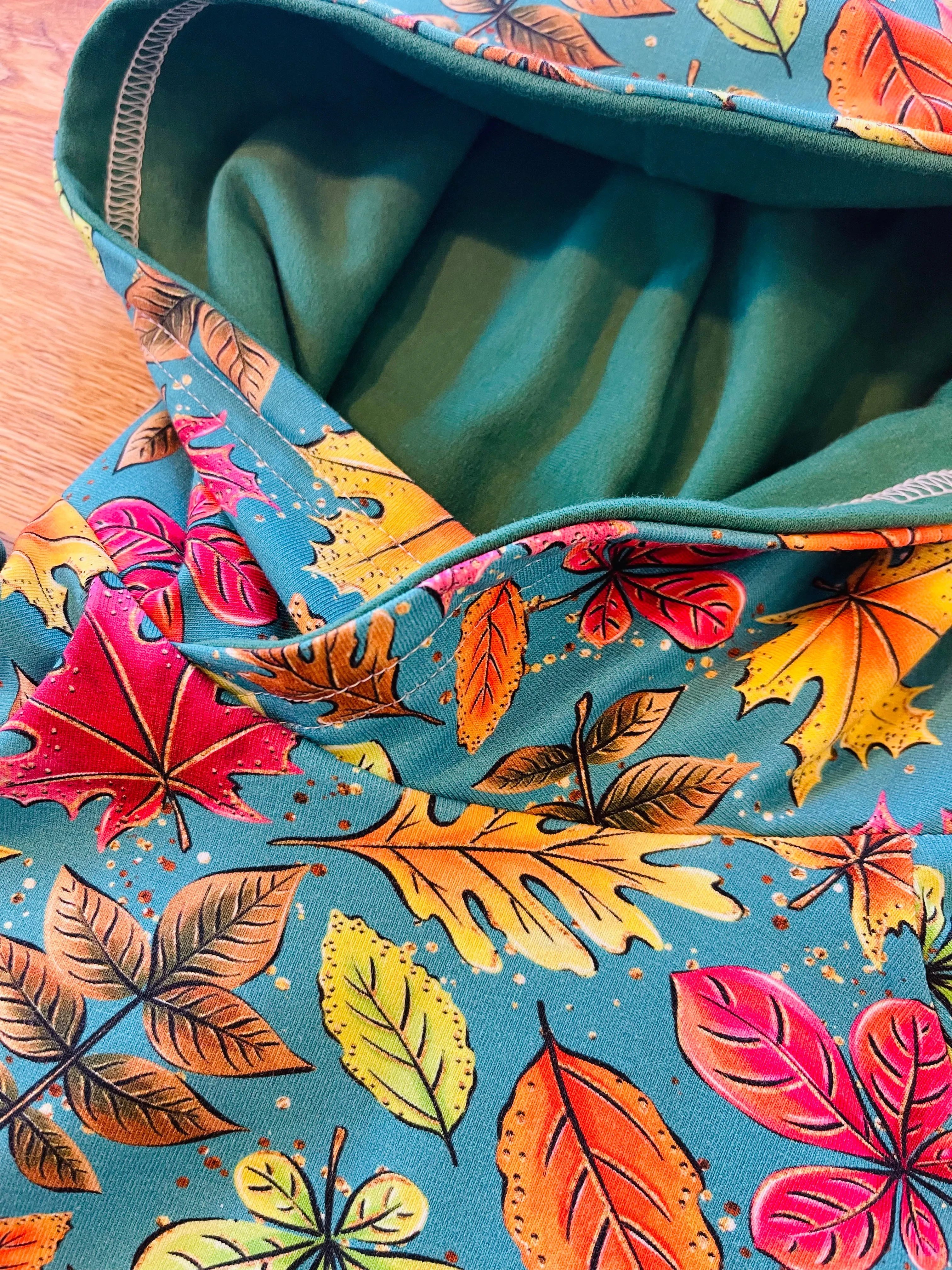 Green Leaves Hoodie