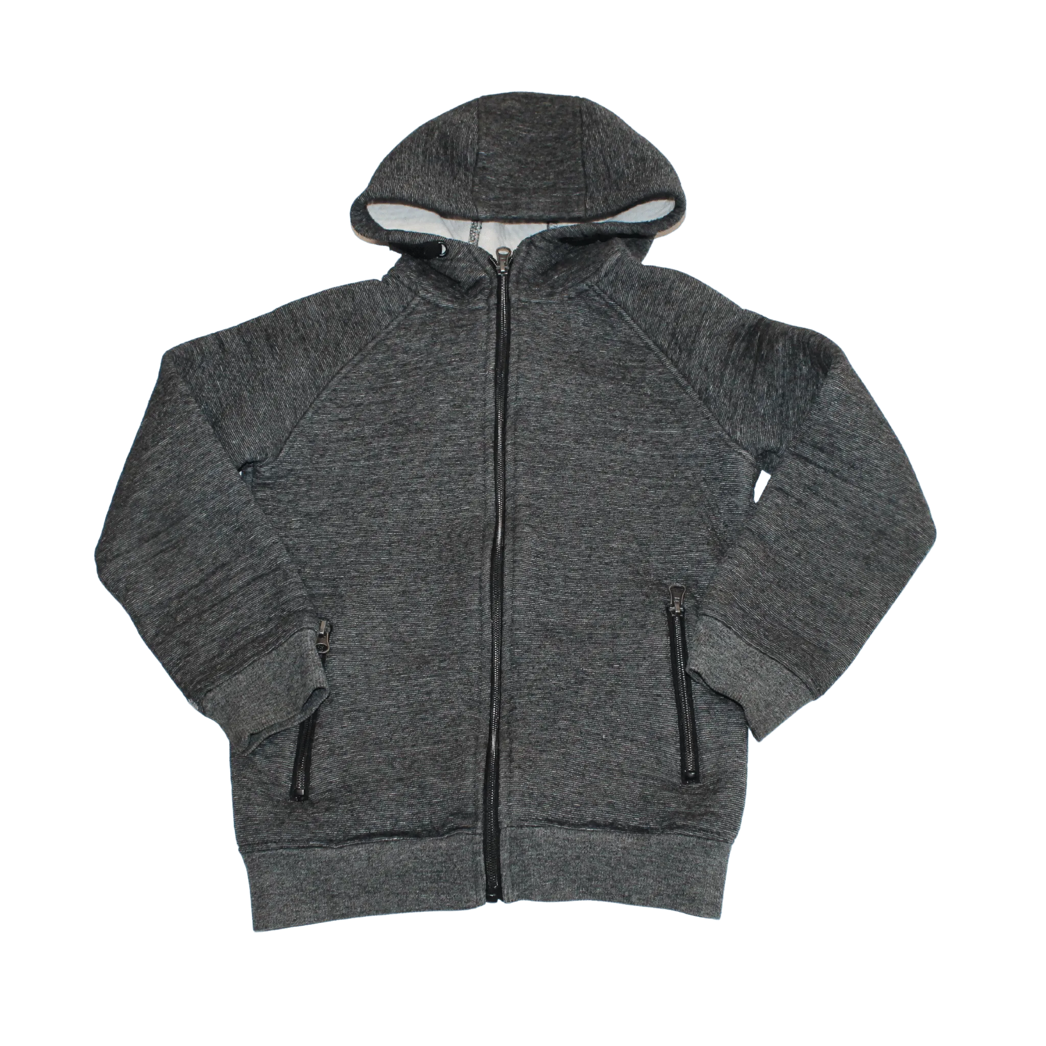 Grey Zip Up Hoodie