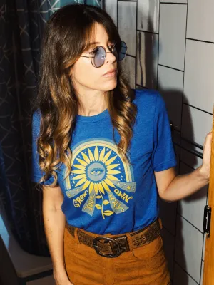 Grow Your Own Way Tee - Royal Blue Heather