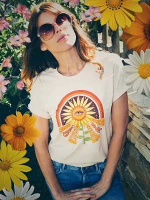 Grow Your Own Way Tee - Soft Cream