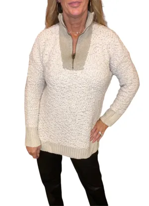 Half Zip Pullover Sweater