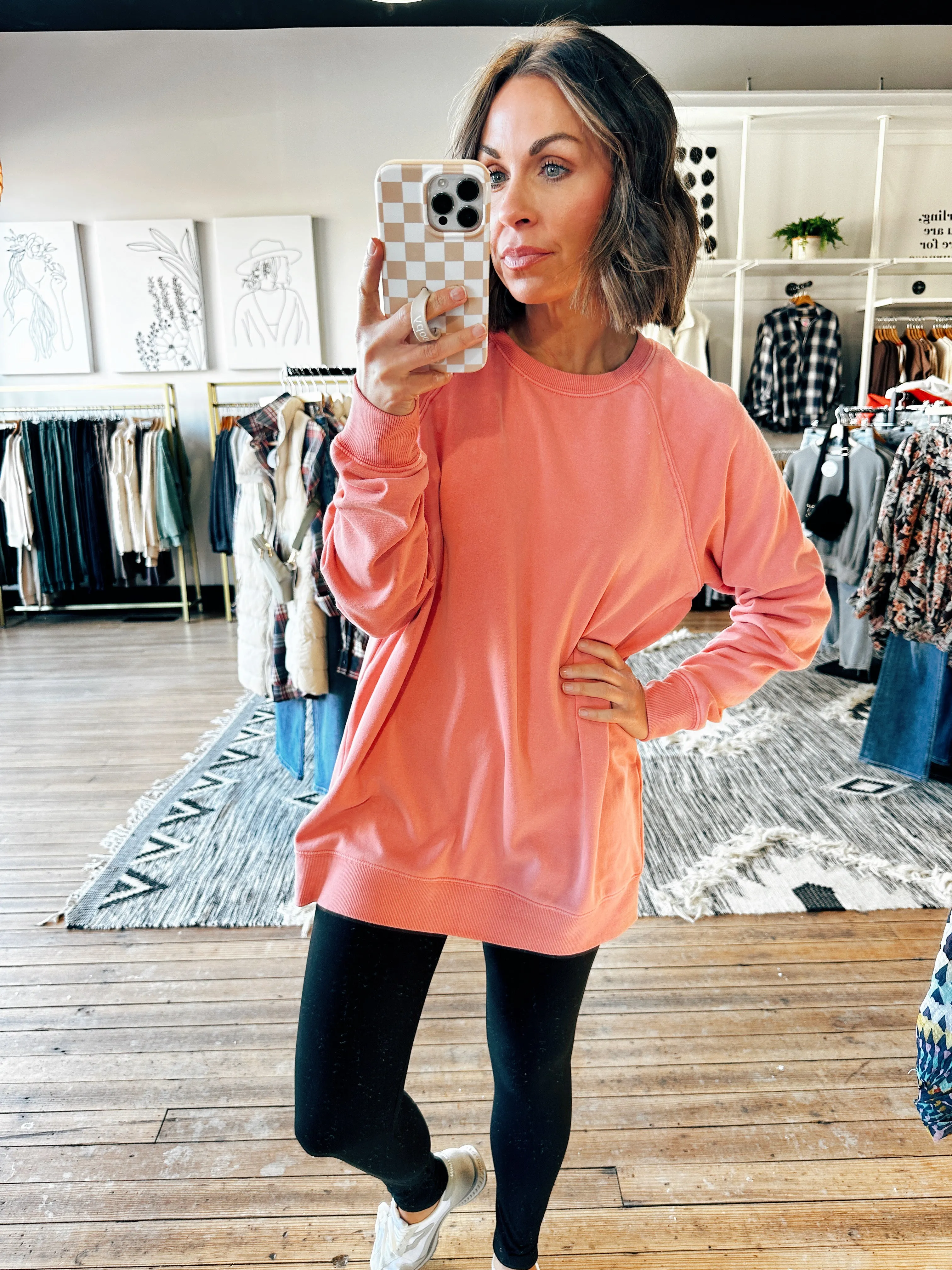 Hannah Hangout Top-2 Colors