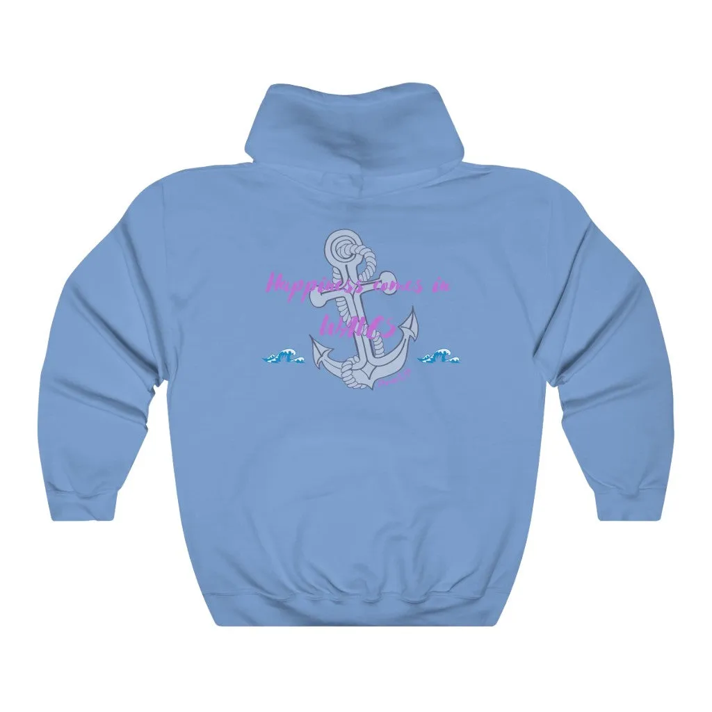 Happiness Comes in Waves Hoodie