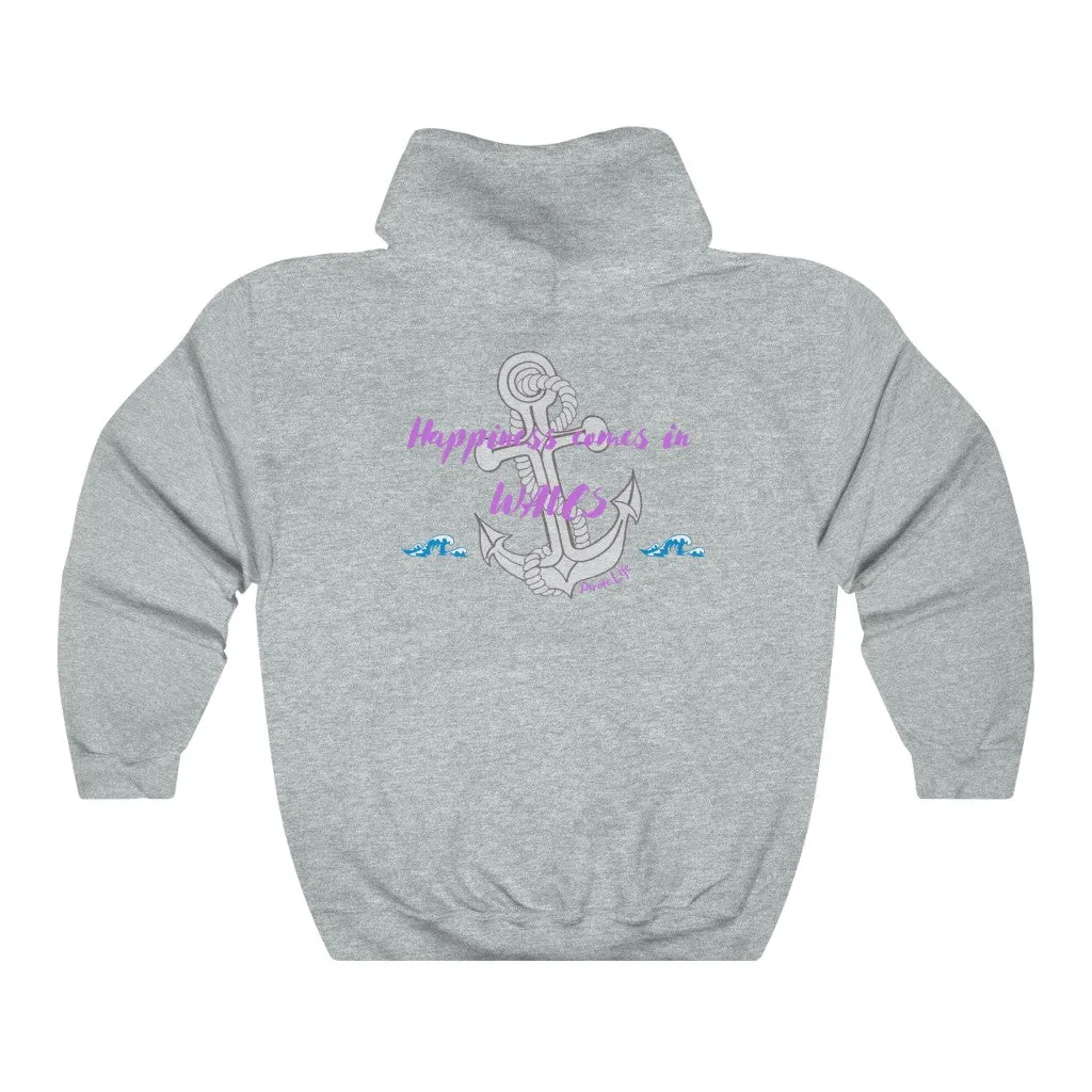 Happiness Comes in Waves Hoodie