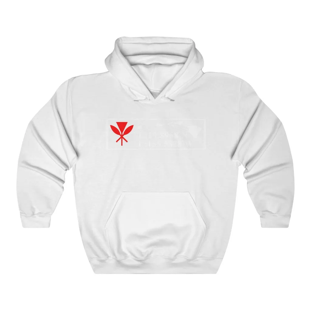 Hawaii GPS Longitude Latitude Unisex Heavy Blend™ Hooded Sweatshirt