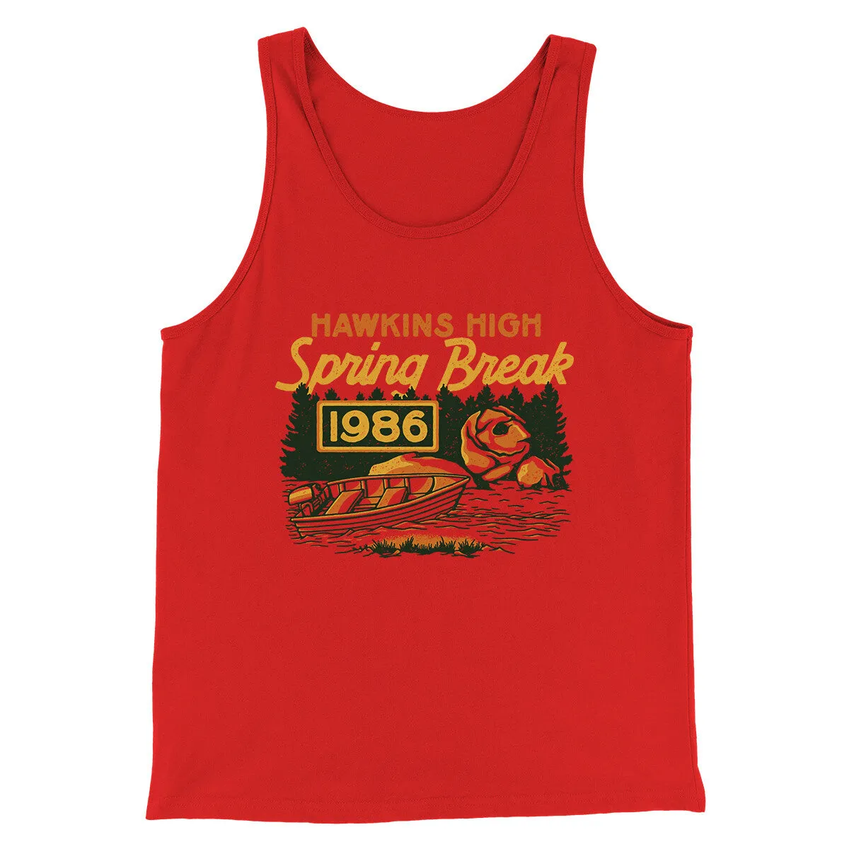 Hawkins Spring Break 1986 Men/Unisex Tank Top