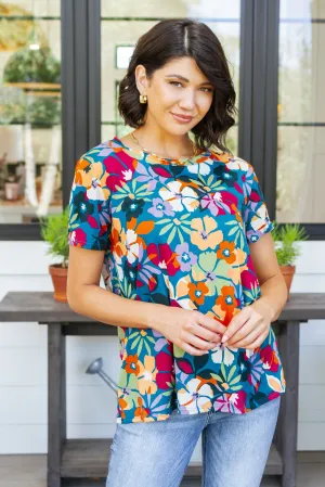 Hazel Blues® |  Can't Stop the Beat Floral Top