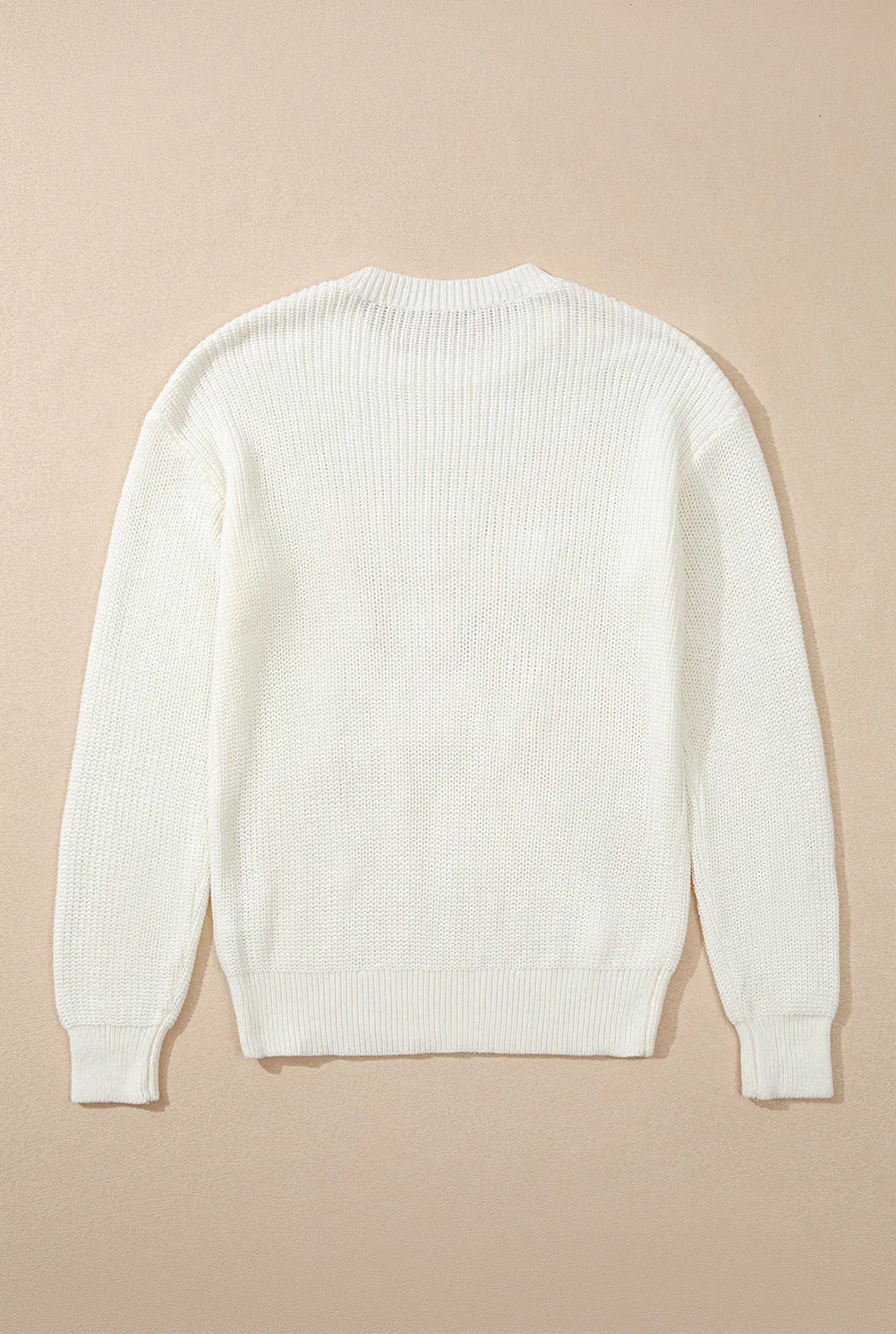 Hazel Blues® |  MERRY & BRIGHT Round Neck Sweater