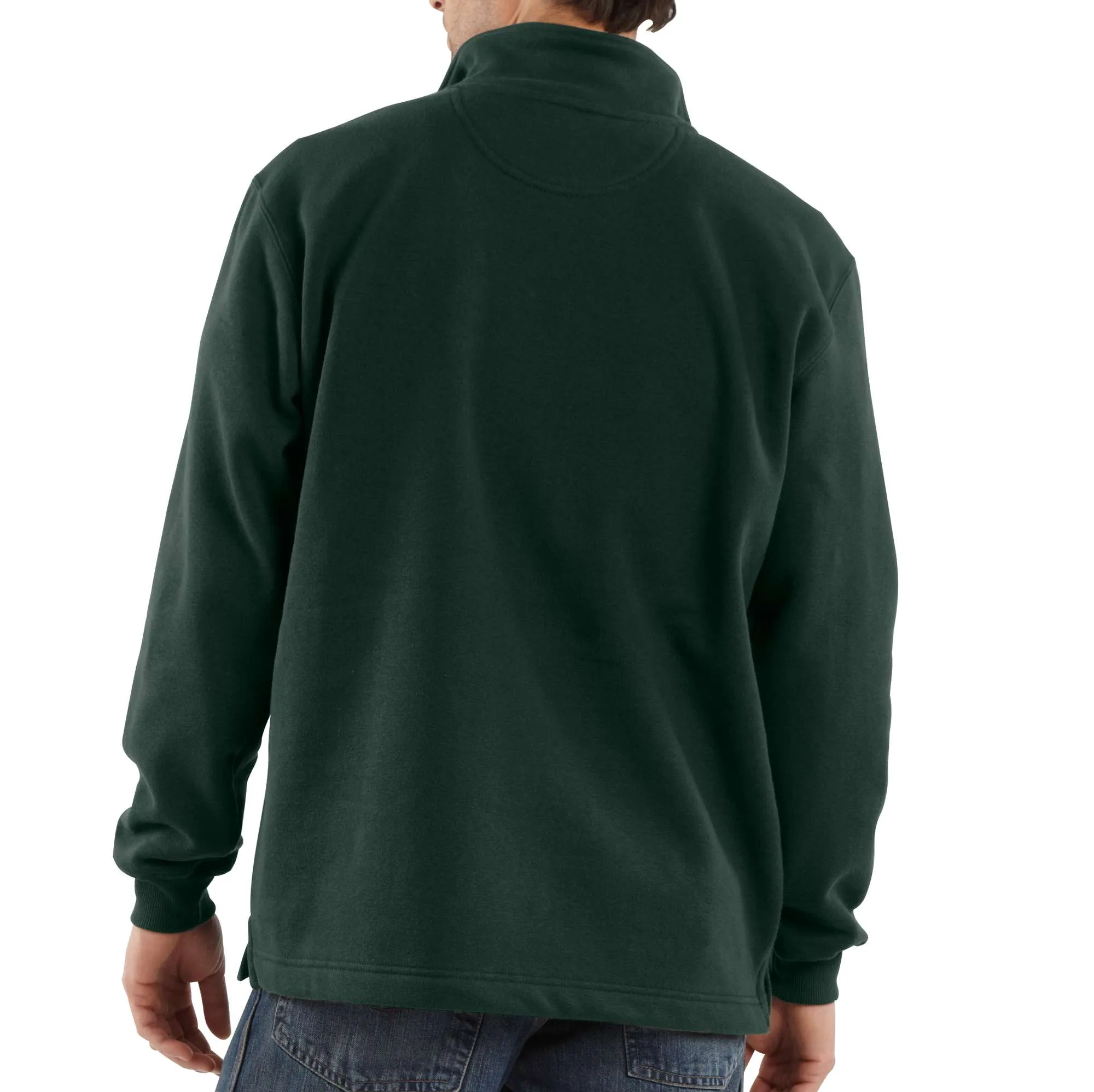 Heavyweight Zip-Mock Sweatshirt