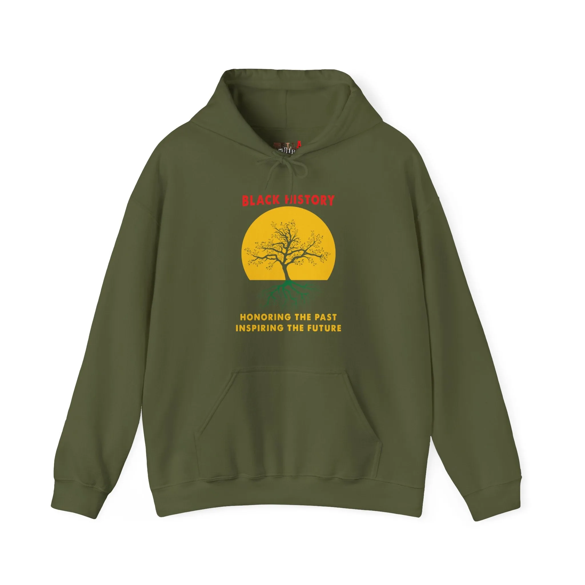 Honoring The Past Heavy Blend Unisex Hoodie