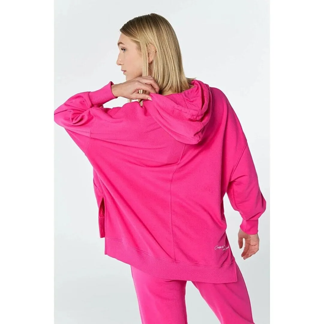 HUMMEL HMLAMARANTHUS OVERSIZE ZIP HOODIE