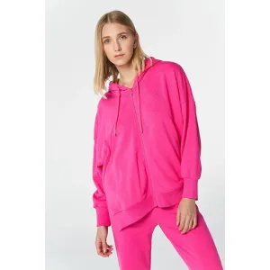HUMMEL HMLAMARANTHUS OVERSIZE ZIP HOODIE