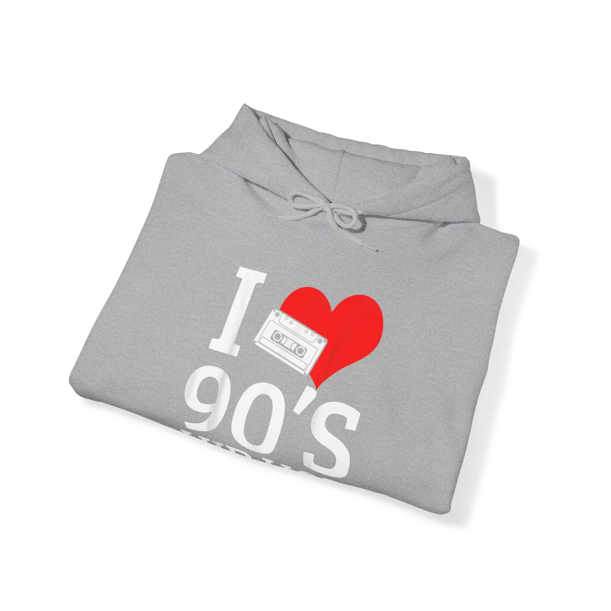 I Love 90's Hip Hop Heavy Blend Unisex Hoodie