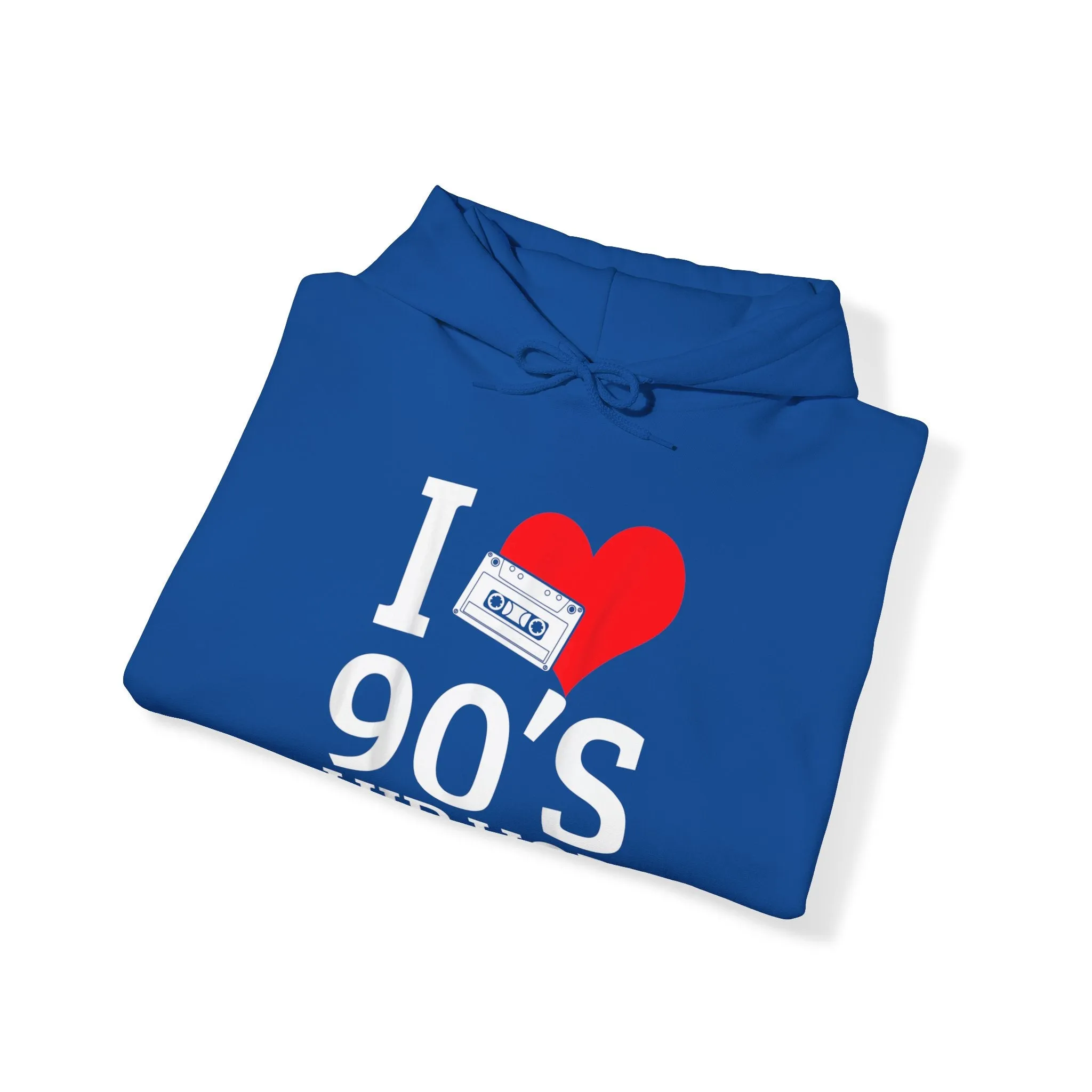 I Love 90's Hip Hop Heavy Blend Unisex Hoodie