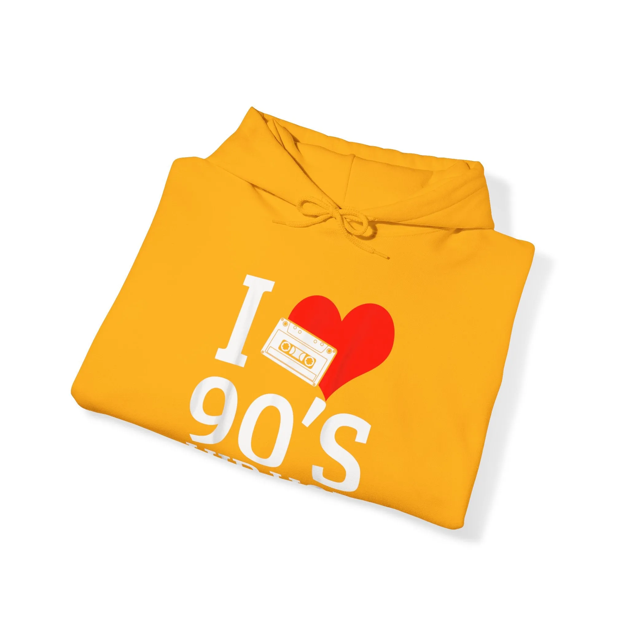 I Love 90's Hip Hop Heavy Blend Unisex Hoodie