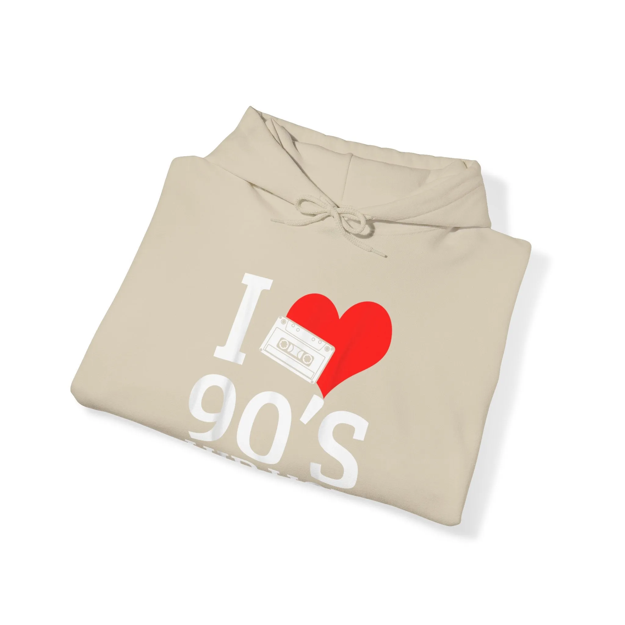 I Love 90's Hip Hop Heavy Blend Unisex Hoodie