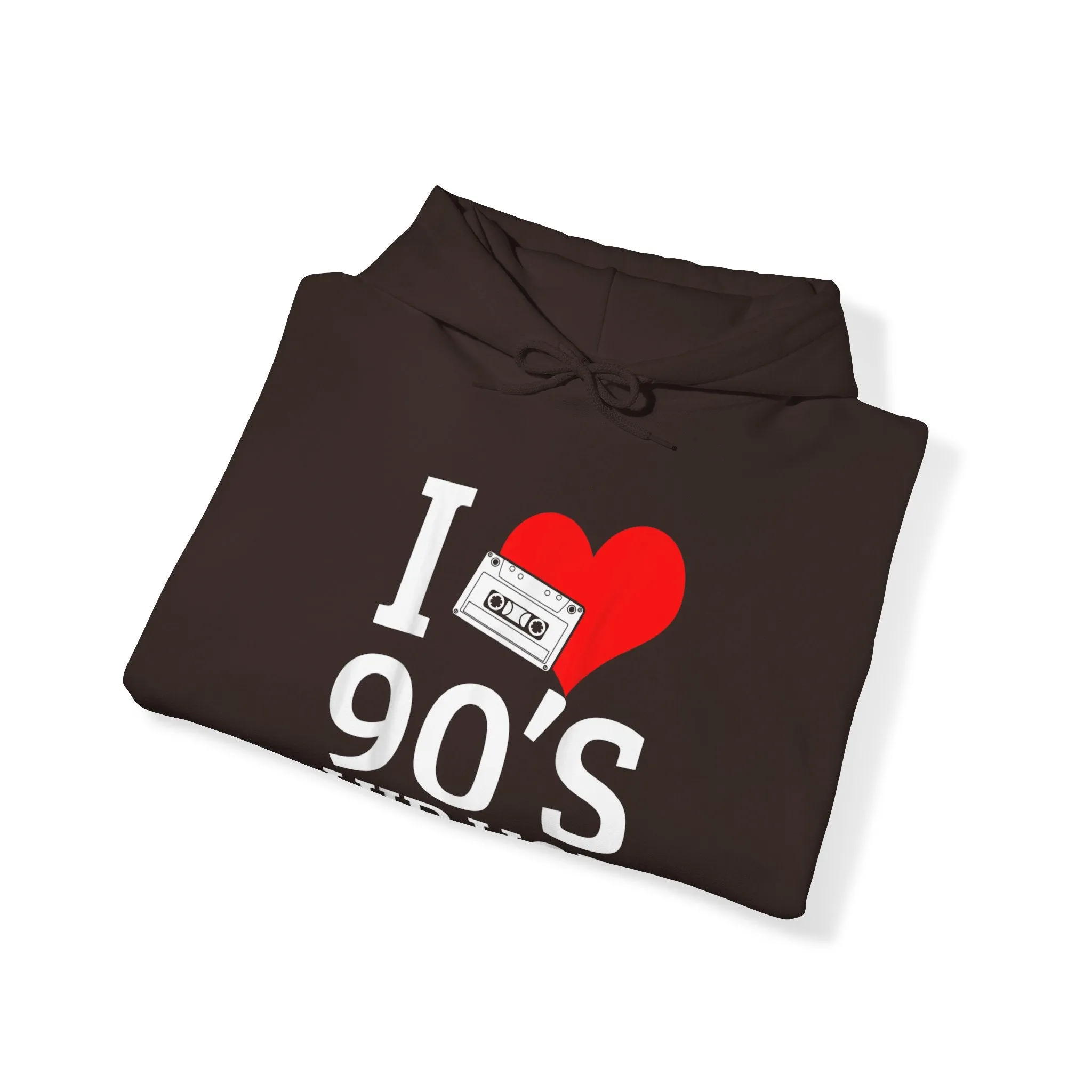 I Love 90's Hip Hop Heavy Blend Unisex Hoodie