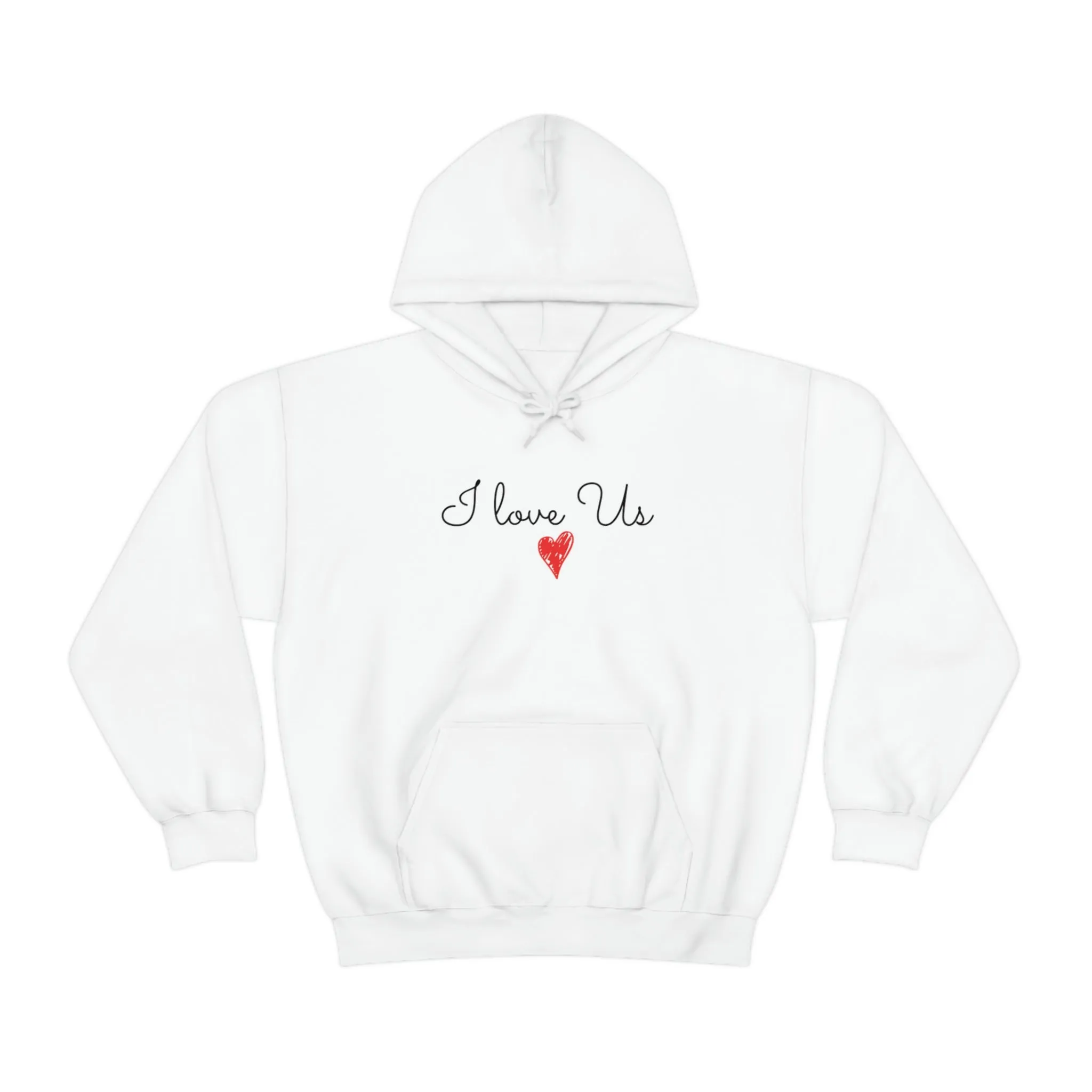 'I Love Us' Unisex Hoodie